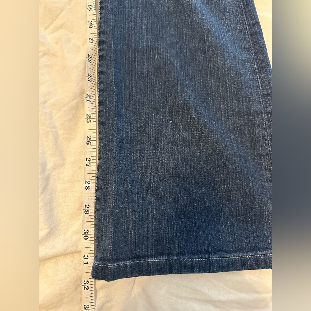 Joe's Jeans Blue Flare Wide Leg Denim - Picture 5 of 5